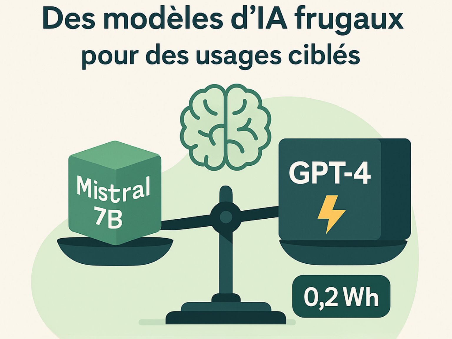 modèles d'ia frugaux