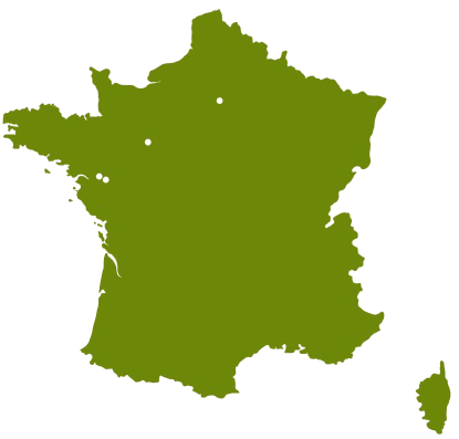 Réseau data centers en France